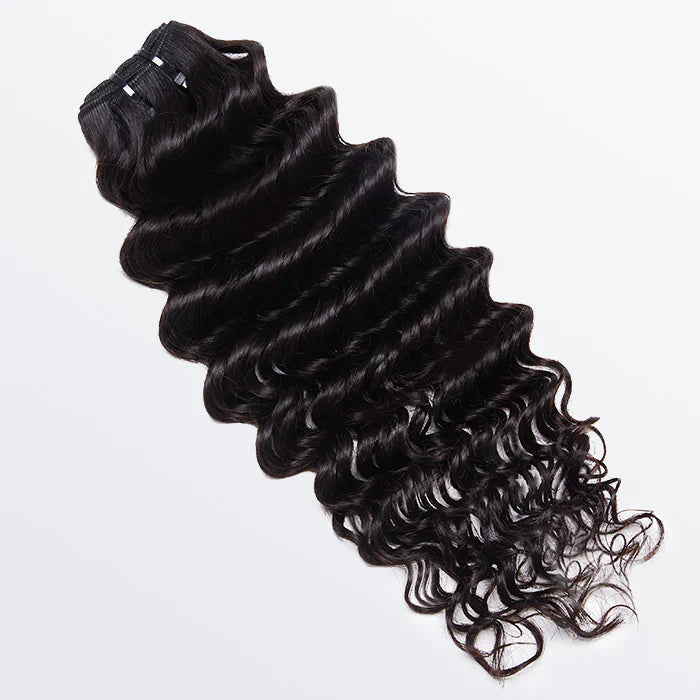 Raw Vietnam Hair Bundles - Deep Wavy texture for a natural look.