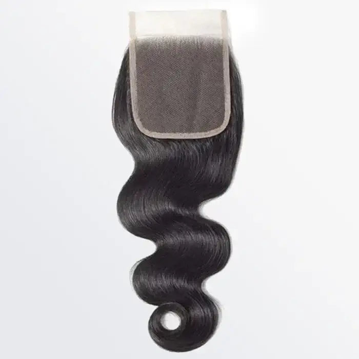 Body Wave Free Parted Lace Closure, featuring soft hair and undetectable lace for a natural look.