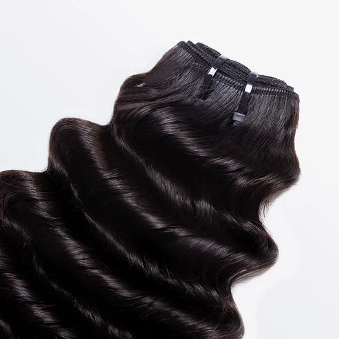 100% Raw Vietnam Deep Wavy Hair Bundles, no chemicals or processing.