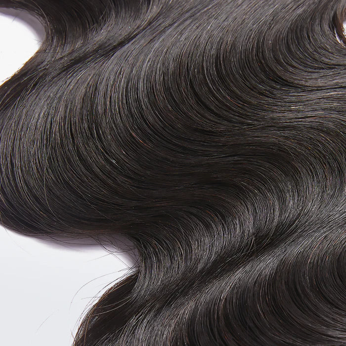 Unprocessed Raw Vietnam Body Wavy Hair for a smooth, flowing look.