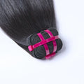Raw Cambodian Bone Straight Hair Bundles displayed in a sleek, shiny appearance for high-quality hairstyles.